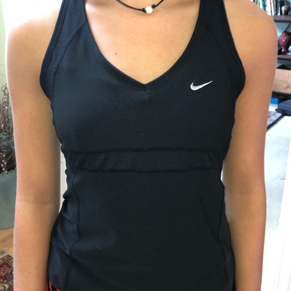 Black Nike Athletic Tank Top